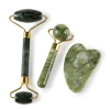 Facial massager, jade roller beauty gua sha board, full-body massage, Xiuyan jade roller gua sha wholesale, high quality Item Picture